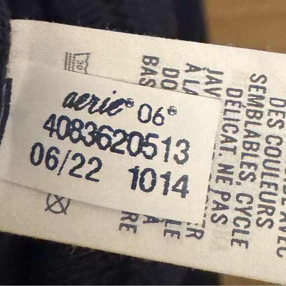 Offline Aerie Size Small Navy Blue Terry Fabric Tank Mini Dress - Picture 11 of 11